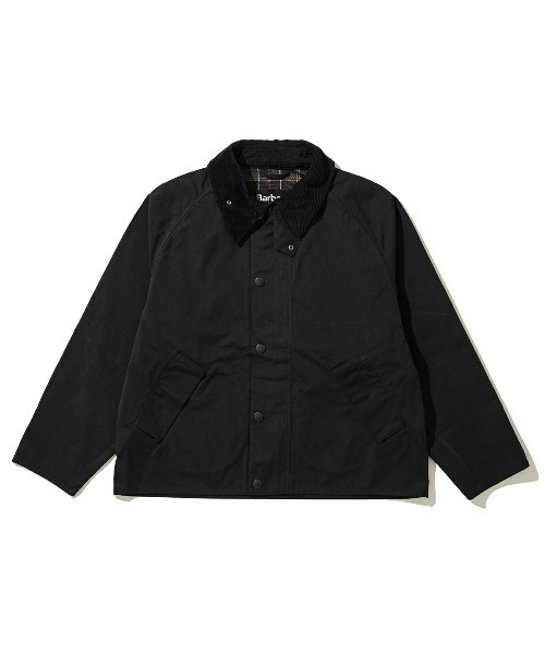 Kinetics(キネティクス)の「Barbour Transport Casual Jacket(バブアー トランスポート ピーチスキン コットン ショートレングスブルゾン)(ブルゾン・メンズ・ベージュ/カーキ/ネイビー・34/36/38)」の3枚目の写真