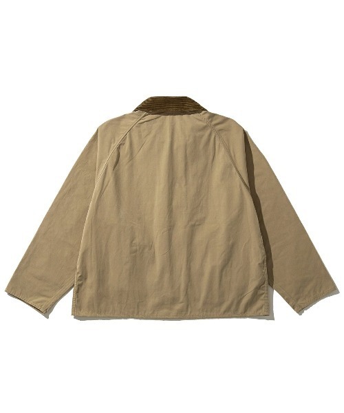Kinetics(キネティクス)の「Barbour Transport Casual Jacket(バブアー トランスポート ピーチスキン コットン ショートレングスブルゾン)(ブルゾン・メンズ・ベージュ/カーキ/ネイビー・34/36/38)」の4枚目の写真
