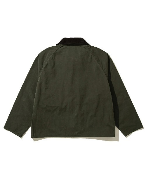 Kinetics(キネティクス)の「Barbour Transport Casual Jacket(バブアー トランスポート ピーチスキン コットン ショートレングスブルゾン)(ブルゾン・メンズ・ベージュ/カーキ/ネイビー・34/36/38)」の8枚目の写真