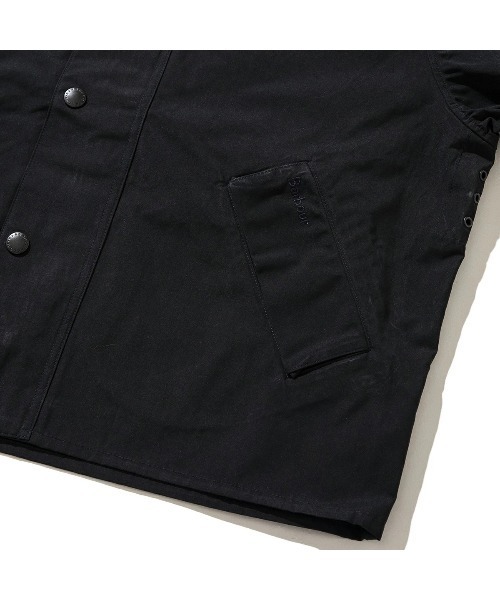 Kinetics(キネティクス)の「Barbour Transport Casual Jacket(バブアー トランスポート ピーチスキン コットン ショートレングスブルゾン)(ブルゾン・メンズ・ベージュ/カーキ/ネイビー・34/36/38)」の15枚目の写真