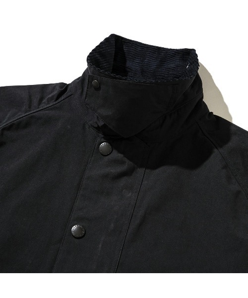 Kinetics(キネティクス)の「Barbour Transport Casual Jacket(バブアー トランスポート ピーチスキン コットン ショートレングスブルゾン)(ブルゾン・メンズ・ベージュ/カーキ/ネイビー・34/36/38)」の13枚目の写真