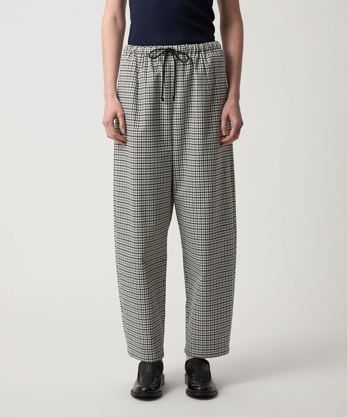 Steven Alan（スティーブンアラン）の「＜Steven Alan＞ハウンドトゥース ドローストリング パンツ（その他パンツ・レディース・オフホワイト/モカ・S/M）」の7枚目の写真