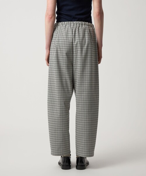 Steven Alan（スティーブンアラン）の「＜Steven Alan＞ハウンドトゥース ドローストリング パンツ（その他パンツ・レディース・オフホワイト/モカ・S/M）」の9枚目の写真