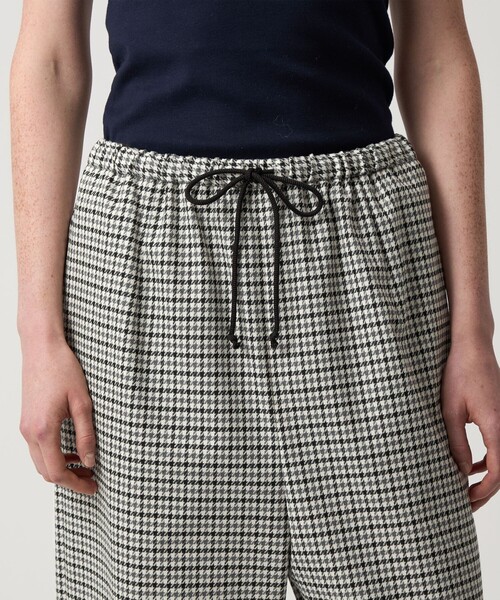 Steven Alan（スティーブンアラン）の「＜Steven Alan＞ハウンドトゥース ドローストリング パンツ（その他パンツ・レディース・オフホワイト/モカ・S/M）」の10枚目の写真