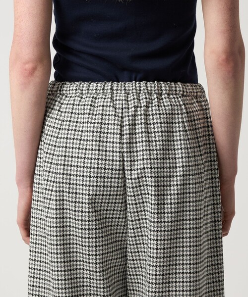 Steven Alan（スティーブンアラン）の「＜Steven Alan＞ハウンドトゥース ドローストリング パンツ（その他パンツ・レディース・オフホワイト/モカ・S/M）」の11枚目の写真