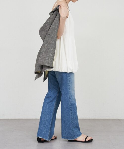 SHENERY（シーナリー）の「《新色追加》バルーンチュニックキャミ（シャツ/ブラウス・レディース・ホワイト/ブラック/ブラウン・FREE）」の22枚目の写真