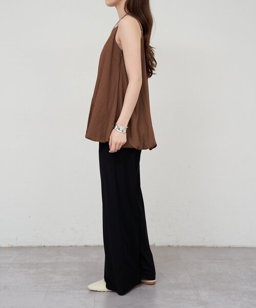 SHENERY（シーナリー）の「《新色追加》バルーンチュニックキャミ（シャツ/ブラウス・レディース・ホワイト/ブラック/ブラウン・FREE）」の19枚目の写真