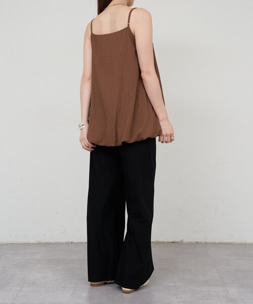 SHENERY（シーナリー）の「《新色追加》バルーンチュニックキャミ（シャツ/ブラウス・レディース・ホワイト/ブラック/ブラウン・FREE）」の21枚目の写真