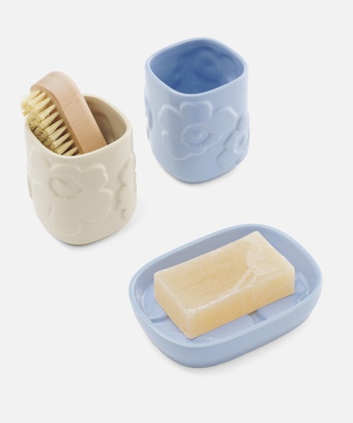 marimekko(マリメッコ)の「Unikko / Soap Dish(インテリア雑貨・レディース・ベージュ/サックスブルー・FREE)」の8枚目の写真