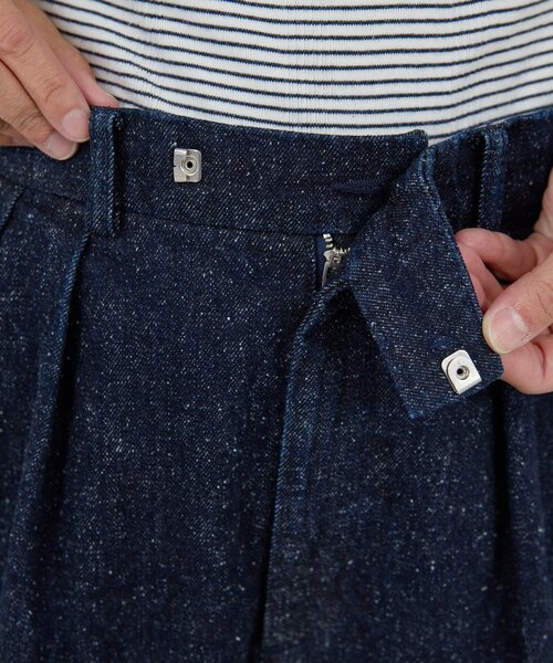 GALLARDAGALANTE(ガリャルダガランテ)の「【PEAS】ネップデニム(デニムパンツ・レディース・ブルー・0/1)」の15枚目の写真