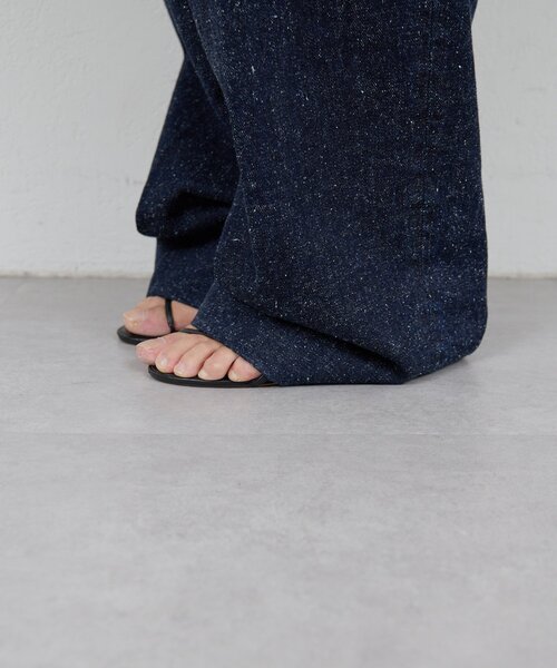 GALLARDAGALANTE(ガリャルダガランテ)の「【PEAS】ネップデニム(デニムパンツ・レディース・ブルー・0/1)」の18枚目の写真