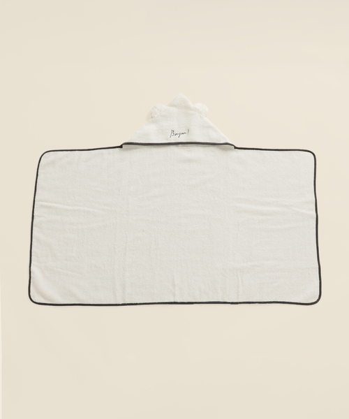 IENA ENFANT（イエナアンファン）の「【UCHINO/ウチノ】 別注無撚糸フード付きバスタオル baby（その他ベビー用品・キッズ・ホワイト・FREE）」の13枚目の写真