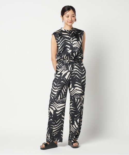 【新品】半額★エリオポール/パンツ DEVEAUX FLOWER PRINT EASY PANTs｜HELIOPOLE｜HÉLIOPÔLE