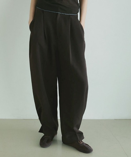 ETRE TOKYO ベルテッドヘムカーゴパンツ 　ブラックM ETRE TOKYO ベルテッドヘムカーゴパンツ せんせ