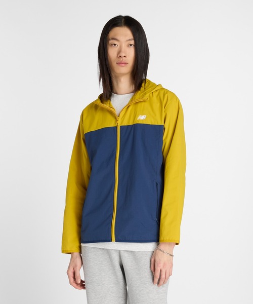 【新品未使用】New Balance（ニューバランス） ウーブンジャケット セール】Athletics ウーブン ジャケット（ナイロンジャケット