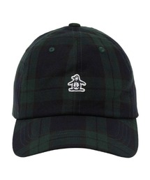 MUNSINGWEAR（マンシングウェア）の「チェック柄ワンポイント刺しゅうベースボールキャップ（キャップ）」