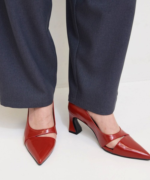 アメリヴィンテージ　パンプス SIDE SLIT POINTED TOE PUMPS（パンプス）｜Ameri（アメリ）の