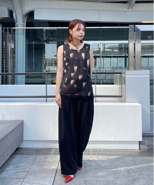 SIDE SLIT POINTED TOE PUMPS（パンプス）｜Ameri（アメリ）の