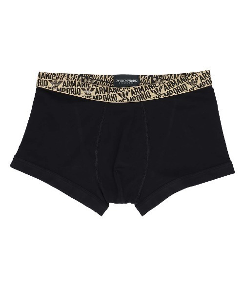 セール】【2枚セット】EMPORIO ARMANI ALL OVER SHINY LOGOBAND TRUNK