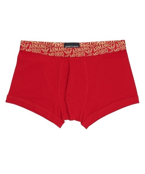セール】【2枚セット】EMPORIO ARMANI ALL OVER SHINY LOGOBAND TRUNK