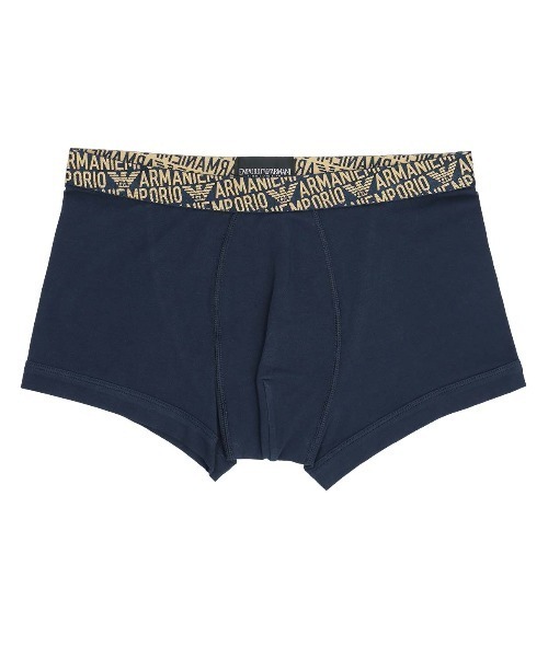 セール】【2枚セット】EMPORIO ARMANI ALL OVER SHINY LOGOBAND TRUNK