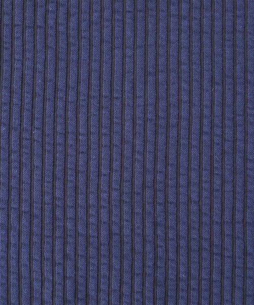n'OrLABEL(ノアールレーベル)の「ストライプサッカーぺブラムカットソー(Tシャツ/カットソー・レディース・ネイビー/ブルー/ライトベージュ・2/1)」の5枚目の写真