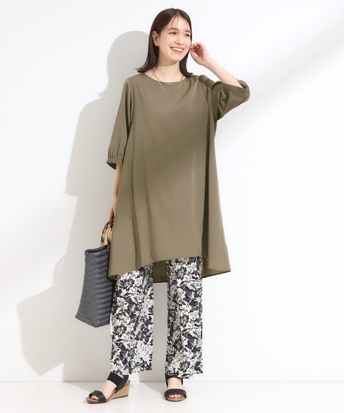 6y美品Bonjour バタフライ チュニック　ワンピース 6y美品Bonjour バタフライ チュニックワンピース