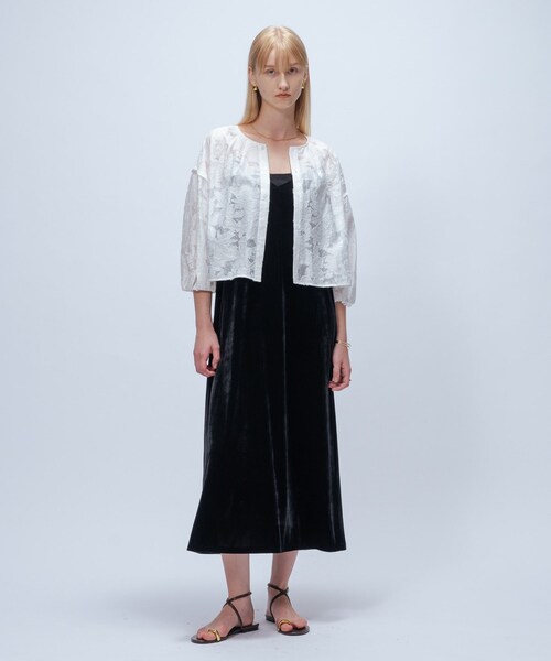 cloenc（クロエンス）の「【手洗い可】2wayジャカードブラウス（シャツ/ブラウス・レディース・ホワイト系4/ブラック系3・02）」の10枚目の写真