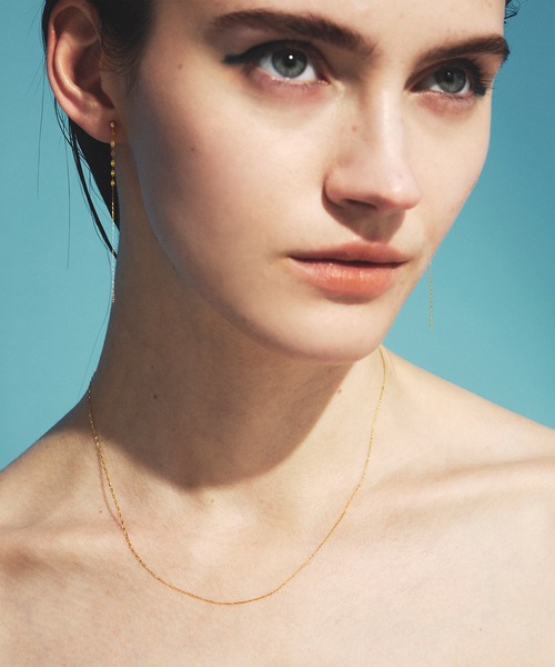 les bonbon(ルボンボン)の「【les bon bon】flap pierce/フラップ ピアス BOB758(ピアス(両耳用)・レディース・ゴールド・FREE)」の4枚目の写真