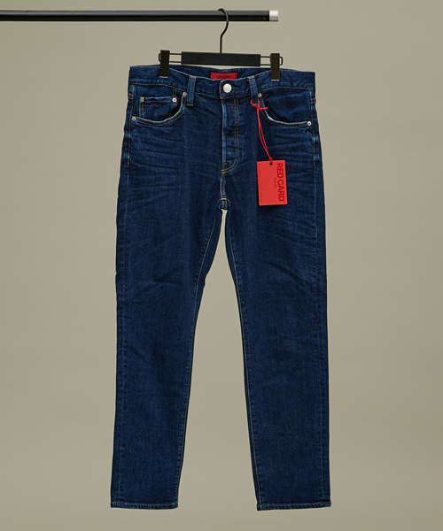 RED CARD TOKYO（レッドカード）の「【RED CARD TOKYO】RHYTHM＋ / スリムフィットデニム（デニムパンツ・メンズ・グレー/インディゴブルー・32/30/31/28/29）」の4枚目の写真