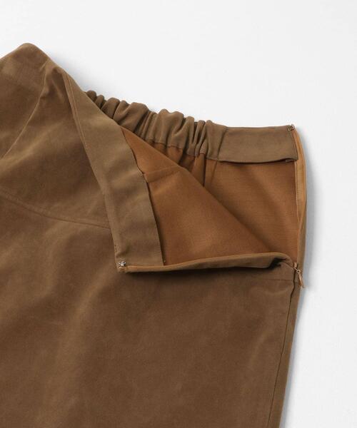 KBF（ケイビーエフ）の「トラペーズミニスカート（スカート・レディース・キャメル/ダークブラウン・ONE）」の22枚目の写真