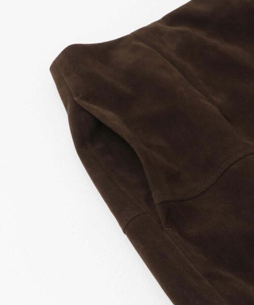 KBF（ケイビーエフ）の「トラペーズミニスカート（スカート・レディース・キャメル/ダークブラウン・ONE）」の13枚目の写真