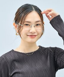 UNITED ARROWS | Zoff｜UNITED ARROWS｜ボストン型 メガネ [Stylish] チタン 軽量 ｜伊達メガネ 度付き[レンズ交換券付き]ユニセックス  ユナイテッドアローズ(メガネ)