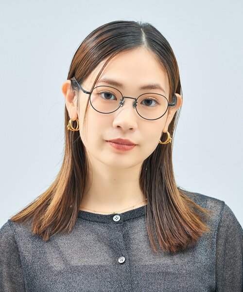 UNITED ARROWS（ユナイテッドアローズ）の「Zoff｜UNITED ARROWS｜ボストン型 メガネ [Stylish] チタン 軽量 ｜伊達メガネ 度付き[レンズ交換券付き]ユニセックス  ユナイテッドアローズ（メガネ・メンズ・アンティークゴールド/シルバー/ブラック系その他6・FREE）」の16枚目の写真