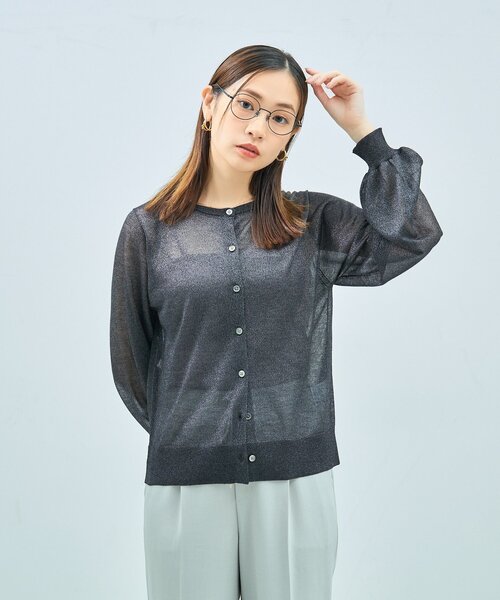 UNITED ARROWS（ユナイテッドアローズ）の「Zoff｜UNITED ARROWS｜ボストン型 メガネ [Stylish] チタン 軽量 ｜伊達メガネ 度付き[レンズ交換券付き]ユニセックス  ユナイテッドアローズ（メガネ・メンズ・アンティークゴールド/シルバー/ブラック系その他6・FREE）」の18枚目の写真