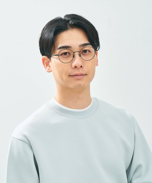 UNITED ARROWS（ユナイテッドアローズ）の「Zoff｜UNITED ARROWS｜ボストン型 メガネ [Stylish] チタン 軽量 ｜伊達メガネ 度付き[レンズ交換券付き]ユニセックス  ユナイテッドアローズ（メガネ・メンズ・アンティークゴールド/シルバー/ブラック系その他6・FREE）」の19枚目の写真