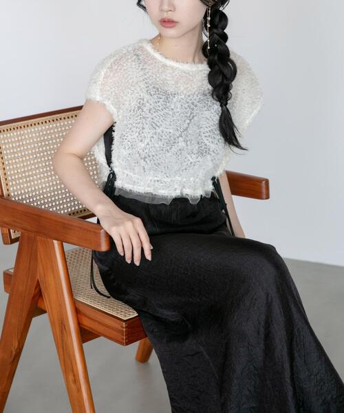 kaene チュールボレロハイウエストドレス（ワンピース）｜URBAN