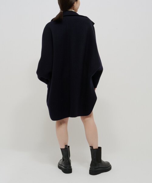 Omekashi（オメカシ）の「ダブルフェイスドルマンコート（その他アウター・レディース・ネイビー/ボルドー・FREE）」の9枚目の写真