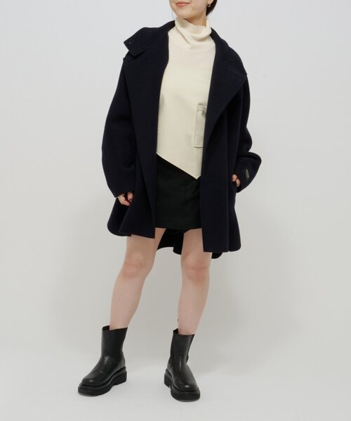 ダブルフェイスドルマンコート（その他アウター）｜Omekashi（オメカシ