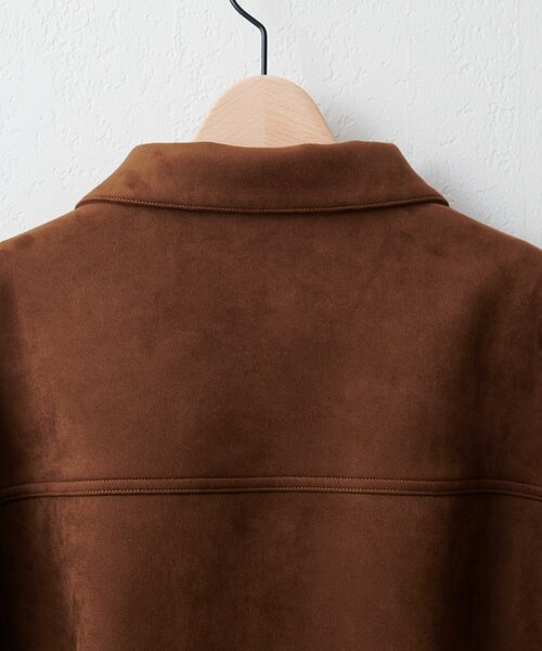 ユニセックス】フェイクスエードトラッカージャケット（その他アウター