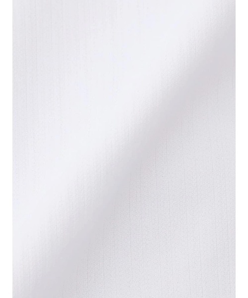 Perfect Suit FActory（パーフェクトスーツファクトリー）の「【完全ノーアイロン】長袖アイシャツ　ボタンダウン　ホワイト/グレー/サックス　WEB限定（ビジネスシャツ・メンズ・サックスブルー/ホワイト/ライトグレー・首回り41cm-裄丈82cm/首回り41cm-裄丈84cm/首回り43cm-裄丈86cm/首回り45cm-裄丈86cm/首回り39cm-裄丈82cm/首回り39cm-裄丈80cm/首回り37cm-裄丈80cm）」の5枚目の写真