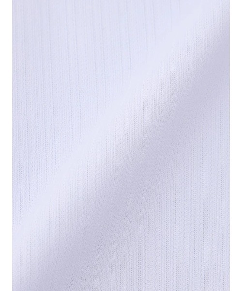Perfect Suit FActory（パーフェクトスーツファクトリー）の「【完全ノーアイロン】長袖アイシャツ　ボタンダウン　ホワイト/グレー/サックス　WEB限定（ビジネスシャツ・メンズ・サックスブルー/ホワイト/ライトグレー・首回り41cm-裄丈82cm/首回り41cm-裄丈84cm/首回り43cm-裄丈86cm/首回り45cm-裄丈86cm/首回り39cm-裄丈82cm/首回り39cm-裄丈80cm/首回り37cm-裄丈80cm）」の9枚目の写真