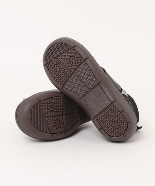 moz(モズ)の「moz(モズ)ゴム紐ハイカットカジュアルシューズ(ブーツ・レディース・ブラウン/ブラック・23.5cm/24.5cm/23.0cm/24.0cm/22.5cm)」の4枚目の写真