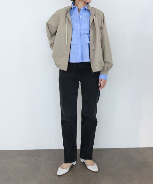 pleats twill blouson（ブルゾン）｜Marilyn Moon（マリリンムーン）の