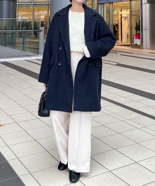 mysty woman（ミスティウーマン）の「ベルトツキセンタープレスパンツ　602793（スラックス・レディース・ホワイト系その他/マスタード/グレー・MEDIUM/SMALL）」の17枚目の写真