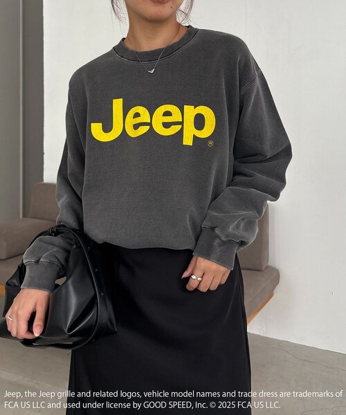 CAPRICIEUX LE'MAGE（カプリシューレマージュ）の「〈GOOD ROCK SPEED〉Jeep®スウェット（スウェット・レディース・ブラウン/ブラック・FREE）」の15枚目の写真