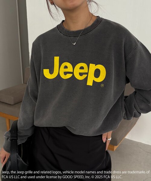 CAPRICIEUX LE'MAGE（カプリシューレマージュ）の「〈GOOD ROCK SPEED〉Jeep®スウェット（スウェット・レディース・ブラウン/ブラック・FREE）」の16枚目の写真