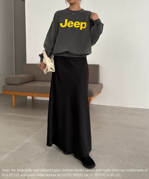 CAPRICIEUX LE'MAGE（カプリシューレマージュ）の「〈GOOD ROCK SPEED〉Jeep®スウェット（スウェット・レディース・ブラウン/ブラック・FREE）」の17枚目の写真