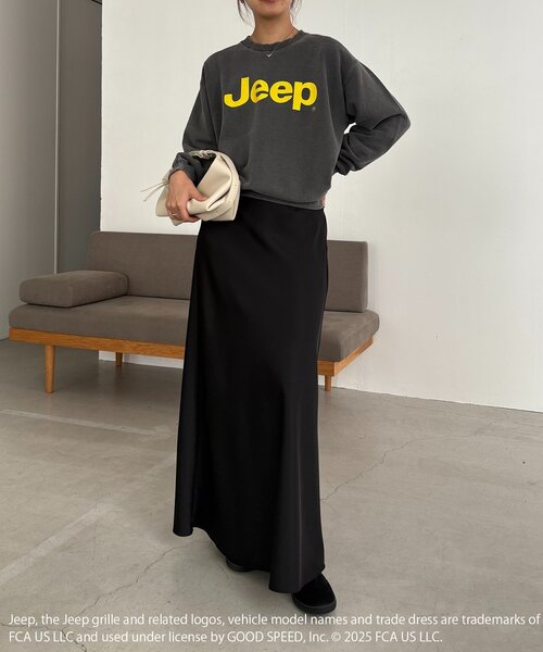 CAPRICIEUX LE'MAGE（カプリシューレマージュ）の「〈GOOD ROCK SPEED〉Jeep®スウェット（スウェット・レディース・ブラウン/ブラック・FREE）」の18枚目の写真