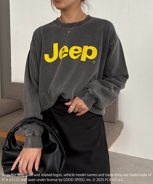 CAPRICIEUX LE'MAGE（カプリシューレマージュ）の「〈GOOD ROCK SPEED〉Jeep®スウェット（スウェット・レディース・ブラウン/ブラック・FREE）」の19枚目の写真
